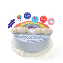 24 Piece Lovely Cupcake Picks Cake Topper Wedding Birthday Baby Shower Party Supplies