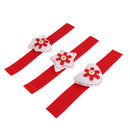 3pcs/Set Christmas Felt Napkin Rings Holders Party Tableware Decoration
