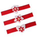 3pcs/Set Christmas Felt Napkin Rings Holders Party Tableware Decoration