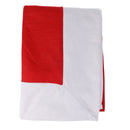 Bright Red Felt Tablecloth Table Cover Christmas Home Ornament 70 x 52 in