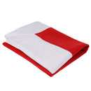 Bright Red Felt Tablecloth Table Cover Christmas Home Ornament 70 x 52 in