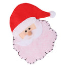Cute Holiday Christmas Cutlery Holder Red Hat Santa Claus Tableware Cover Utensil Pocket Decor Kids Spoon Bag