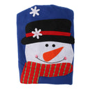Sowman Pattern Christmas Toilet Seat Cover WC Bathroom Warmer Closestoo Xmas Home Decoration