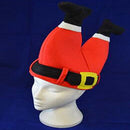 Funny Christmas Santa Hat Fancy Dress Costume Kids Adult Xmas Party Headgear
