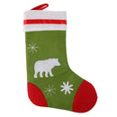 4pcs Festive Beer Reindeer Sheep Tree Christmas Stockings Large Sock Kids Children Candy Gift Bags 40 x 26cm