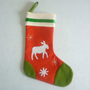 Christmas Candy Gifts Bags Tree Ornament Merry Xmas Elk Stocking