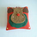 3/set Cute Christmas Flannel Cushion Cover Throw Pillow Case Xmas Home DÃ©cor