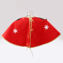 Christmas Tree Skirt Santa Snowman Reindeer Pattern Xmas Carpet Apron Holiday Base Stand Party Home Decoration