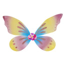 Sweet Girls Rainbow Butterfly Wing Fairy-tale Princess Costume Party Dressing-up