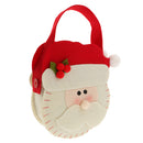 Lovely Santa Claus Christmas Candy Bag Treat Pocket Sweets Storage Bag Festive Home Party Gift Decor