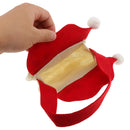 Lovely Santa Claus Christmas Candy Bag Treat Pocket Sweets Storage Bag Festive Home Party Gift Decor
