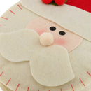 Lovely Santa Claus Christmas Candy Bag Treat Pocket Sweets Storage Bag Festive Home Party Gift Decor