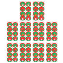 Pack of 80/10 Sheets Christmas Badge Sticker Envelope Seal Gift Wrapping Stickers