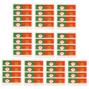 Pack of 80 Christmas Santa Elk Stickers Seal Craft Gift Cookie Decal Party Labels
