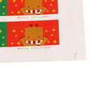 Pack of 80 Christmas Santa Elk Stickers Seal Craft Gift Cookie Decal Party Labels