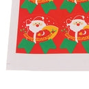 80pcs Paper Seals Merry Christmas Badge Stickers Envelope Seal Food Wrapping Decor Red Santa Claus Stickers Labels
