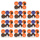 10 X 6pcs Halloween Round Sealing Stickers Envelope Card Paste DIY Craft