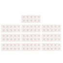 10 X 10pcs Thank You Adhesive Sealing Stickers Envelope Card Paste DIY Craft