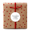 10 X 10pcs Thank You Adhesive Sealing Stickers Envelope Card Paste DIY Craft