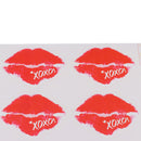 10 X 6pcs Kiss Lips XO XO Sealing Stickers Envelope Card Paste DIY Craft