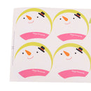 10x Merry Christmas Seal Stickers Gift Tag Wrapping Planner Treat Box Labels