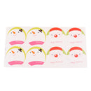 10x Merry Christmas Seal Stickers Gift Tag Wrapping Planner Treat Box Labels