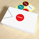 10 Sheets Thanks For You Sealing Stickers Christmas Wedding Gift Packaging Present Seal Label