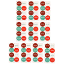 10 Sheets Thanks For You Sealing Stickers Christmas Wedding Gift Packaging Present Seal Label