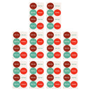 10 Sheets Thanks For You Sealing Stickers Christmas Wedding Gift Packaging Present Seal Label