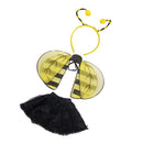 Bumble Bee Costume Honey Bee Headband Wings Skirt Toddler Baby Girl Fancy Dress Outfit