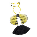 Bumble Bee Costume Honey Bee Headband Wings Skirt Toddler Baby Girl Fancy Dress Outfit