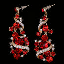 Luxury Crystal Rhinestone Earring Necklace Set Woman Bridal Jewellery Set