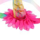 Rainbow Unicorn Horn Headband Adult Girls Costume Cosplay Party Fancy Dress Hair Accessories