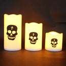 5 Sheets Halloween Stickers for Wineglass Candle Lights Gift Boxes Wall Vinyl Decor