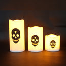 5 Sheets Halloween Stickers for Wineglass Candle Lights Gift Boxes Wall Vinyl Decor