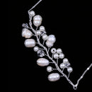 Crystal Rhinestone Faux Pearls Pendent Necklace Woman Jewelry Lover Gift