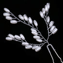 Pack of 3 Woman Bridal Bridesmaid Hair Pins Pearls Hairpins Bobby Pins Headdress