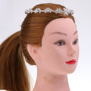 Wedding Bridal Crystal Flower Tiara Crown Headdress Headband Hair Accessory