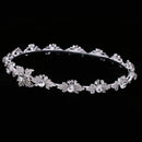 Wedding Bridal Crystal Flower Tiara Crown Headdress Headband Hair Accessory