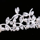 Bridal Wedding Crystal Leaves Pearls Headband Headdress Hair Accessories