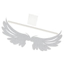 12x Glitter Silver Angel Wing Cupcake Topper Food Picks Party Ornaments