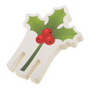 10pcs Christmas Paper Cherry Glass Place Name Cards Christmas Table Decor