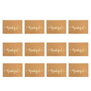 Thanks Greeting Card Thanksgiving Day Wedding Party Kraft Paper Invitation Card