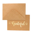 Thanks Greeting Card Thanksgiving Day Wedding Party Kraft Paper Invitation Card