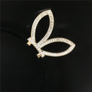 Crystal Rhinestone Bunny Ear Headband Girls Woman Hairband Party Fancy Dress