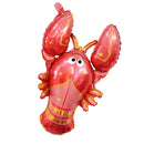 Large Red Lobster Foil Balloon Children Ocean Party Decoration Supplies