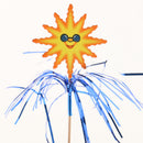 Pack of 50 Funny Foil Explosion Sun Cocktail Picks Fruit Cake Sticks Drink Party Cupcake Picks