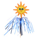 Pack of 50 Funny Foil Explosion Sun Cocktail Picks Fruit Cake Sticks Drink Party Cupcake Picks