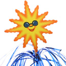 Pack of 50 Funny Foil Explosion Sun Cocktail Picks Fruit Cake Sticks Drink Party Cupcake Picks