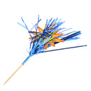 Pack of 50 Funny Foil Explosion Sun Cocktail Picks Fruit Cake Sticks Drink Party Cupcake Picks